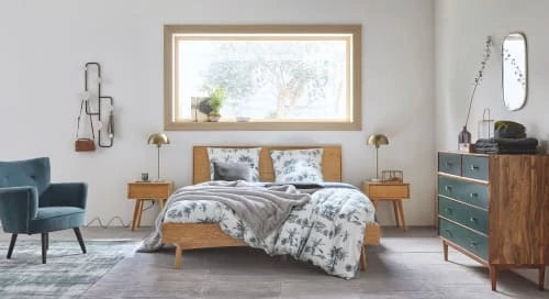 Lit Vintage 140x190 En Chêne 3 Lit Vintage 140x190 En Chêne – Image 3