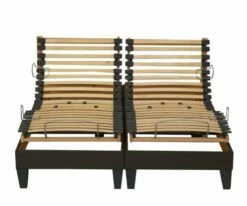 Lot 2 Sommiers Relaxation Electrique Anthracite 2x90x200 -Doublures De Lit Soldes 2024 lot 2 sommiers relaxation electrique anthracite 2x90x200 2