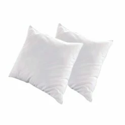 Lot De 2 Oreillers 60x60 Duvet & Plumes Mi-fermes