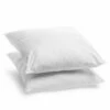 Lot De 2 Oreillers 60x60cm Anti-acariens Moelleux