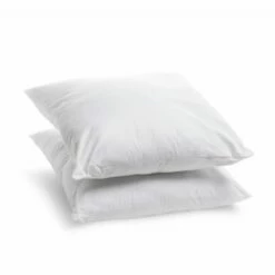 Lot De 2 Oreillers 60x60cm Lavable à 95° Moelleux