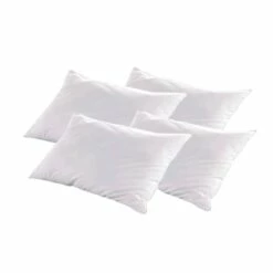 Lot De 4 Oreillers 45x70 Fibres Creuses