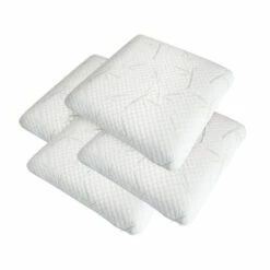Lot De 4 Oreillers 60x60 Mémoire De Forme S