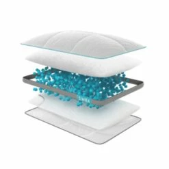 Oreiller à Fermeté Et Hauteur Personnalisables 50x70 -Doublures De Lit Soldes 2024 oreiller a fermete et hauteur personnalisables 50x70 2