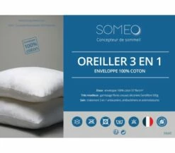 Oreiller Anti-acariens 3 En 1 -Doublures De Lit Soldes 2024 oreiller anti acariens 3 en 1 3