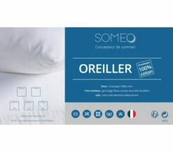 Oreiller Confort Enveloppe Coton 50x70 -Doublures De Lit Soldes 2024 oreiller confort enveloppe coton 50x70 4