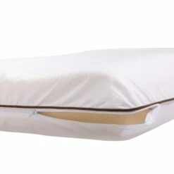 Oreiller Ergonomique Latex Naturel Et Taie D'oreiller Percale 40x60 -Doublures De Lit Soldes 2024 oreiller ergonomique latex naturel et taie d oreiller percale 40x60 3