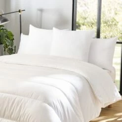 Oreiller Ferme En 100% Microfibre Blanc 70 X 50 -Doublures De Lit Soldes 2024 oreiller ferme en 100 microfibre blanc 70 x 50 1