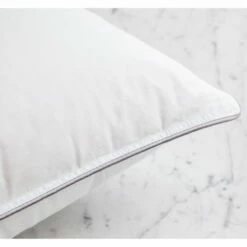 Oreiller Hôtel Luxe En Plume Blanc 50x80 Cm -Doublures De Lit Soldes 2024 oreiller hotel luxe en plume blanc 50x80 cm 2