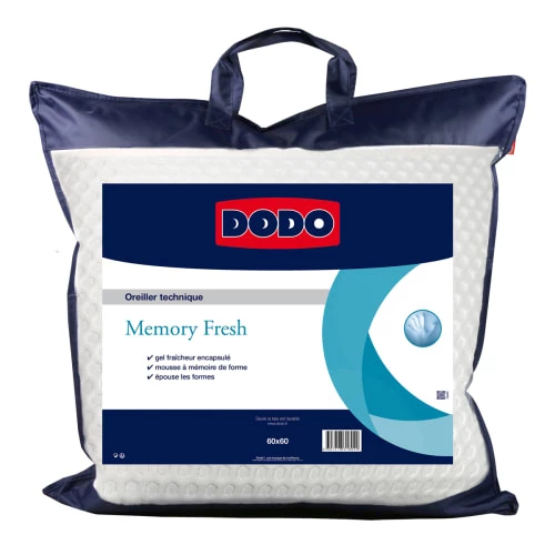 DODO Oreiller Memory Fresh 40x60 Cm 3 DODO Oreiller Memory Fresh 40x60 Cm – Image 3