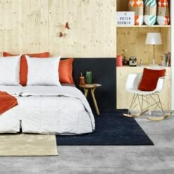 Oreiller Moelleux Naturel Carré 60x60 -Doublures De Lit Soldes 2024 oreiller moelleux naturel carre 60x60 3