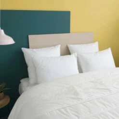 Oreiller MOELLEUX Toucher Duvet - Coton 50x70 Cm -Doublures De Lit Soldes 2024 oreiller moelleux toucher duvet coton 50x70 cm 4