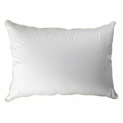 Oreiller Naturel Moelleux En Duvet Et Coton Bio 50x70 Cm