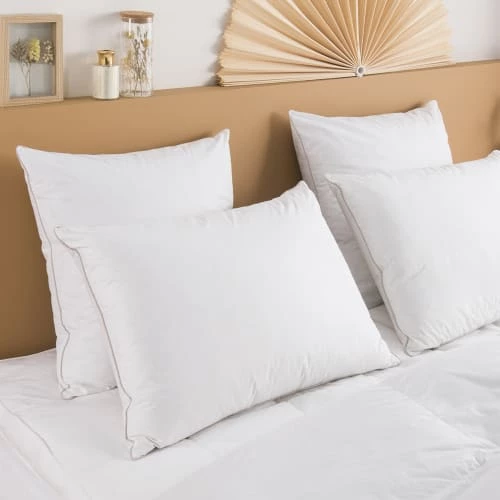 Oreiller Premium Naturel Anti-Acariens Ferme - 30% Duvet 60x60 Cm 2 Oreiller Premium Naturel Anti-Acariens Ferme - 30% Duvet 60x60 Cm – Image 2