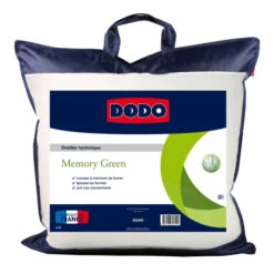 DODO Oreiller Végétal Memory Green 60x60 Cm -Doublures De Lit Soldes 2024 oreiller vegetal memory green 60x60 cm 2