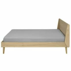 Pack Lit Avec Matelas 140x190 Cm Bois Massif -Doublures De Lit Soldes 2024 pack lit avec matelas 140x190 cm bois massif 5