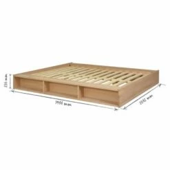 Pack Lit Avec Matelas 160x200 Cm Bois Massif -Doublures De Lit Soldes 2024 pack lit avec matelas 160x200 cm bois massif 5