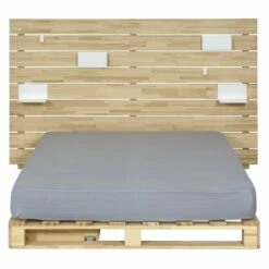 Pack Lit Avec Tête De Lit Et Matelas 140x200 Cm Bois Massif -Doublures De Lit Soldes 2024 pack lit avec tete de lit et matelas 140x200 cm bois massif 4