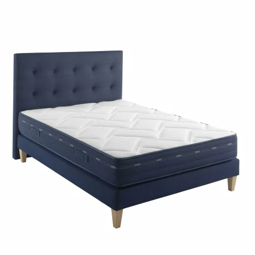 Pack Literie Ressorts, Sommier, Pieds Et Tête De Lit 140 X 190 25 Cm 1 Pack Literie Ressorts, Sommier, Pieds Et Tête De Lit 140 X 190 25 Cm