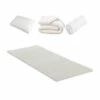 Pack Surmatelas + Protège Matelas + Couette + Oreiller 90x190