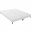 Sommier à Lattes Blanc 2x90x200