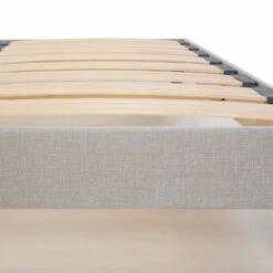 Sommier à Lattes En Bois Capitole 140x200 Coloris Gris Livré En Kit -Doublures De Lit Soldes 2024 sommier a lattes en bois capitole 140x200 coloris gris livre en kit 4