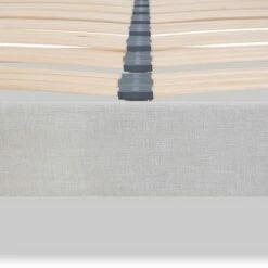 Sommier à Lattes En Bois Capitole 180x200 Coloris Gris Livré En Kit -Doublures De Lit Soldes 2024 sommier a lattes en bois capitole 180x200 coloris gris livre en kit 3