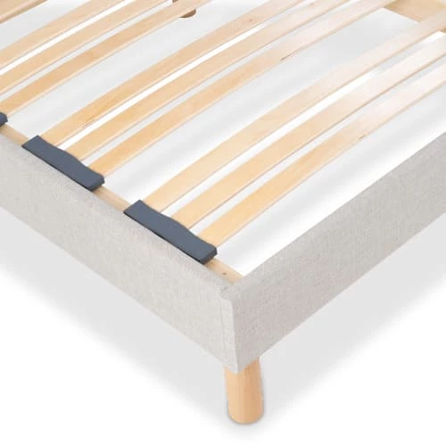 Sommier à Lattes En Bois Capitole 90x190 Coloris Gris Livré En Kit 3 Sommier à Lattes En Bois Capitole 90x190 Coloris Gris Livré En Kit – Image 3