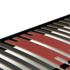 Sommier à Lattes En Kit Bois Couleur Noir 180x200 -Doublures De Lit Soldes 2024 sommier a lattes en kit bois couleur noir 180x200 5