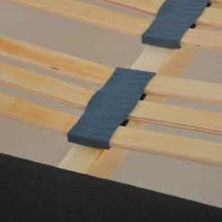 Sommier à Lattes En Kit Coutil Gris Anthracite 180x200 -Doublures De Lit Soldes 2024 sommier a lattes en kit coutil gris anthracite 180x200 4