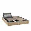 Sommier Bibloc électrique En Lin 2x90cmx200cm