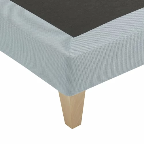 Sommier Déco Tapissier 160 X 210 Vert D'eau 2 Sommier Déco Tapissier 160 X 210 Vert D'eau – Image 2