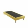Sommier Déco Tapissier 2 X 70 X 200 Jaune
