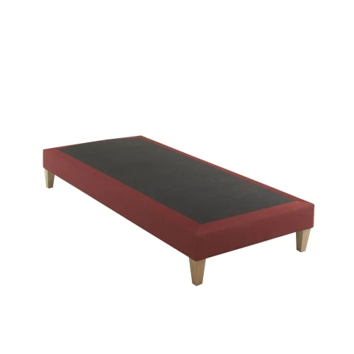 Sommier Déco Tapissier 70 X 190 Rouge 1 Sommier Déco Tapissier 70 X 190 Rouge