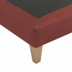 Sommier Déco Tapissier 80 X 210 Rouge -Doublures De Lit Soldes 2024 sommier deco tapissier 80 x 210 rouge 1
