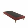 Sommier Déco Tapissier 80 X 210 Rouge