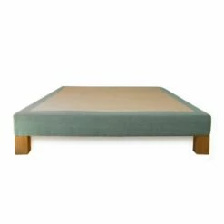 Sommier Déco Vintage Menthe Pastel Lin Et Coton Bio 90x190 -Doublures De Lit Soldes 2024 sommier deco vintage menthe pastel lin et coton bio 90x190 2