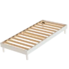 Sommier En Kit A Latte Blanc 90x200