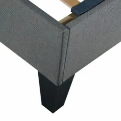 Sommier En Kit Gris 90x200 -Doublures De Lit Soldes 2024 sommier en kit gris 90x200 4