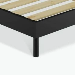 Sommier Essentiel Anthracite - 140 X 190 Cm -Doublures De Lit Soldes 2024 sommier essentiel anthracite 140 x 190 cm 2