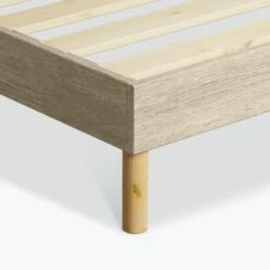 Sommier Essentiel Chêne Clair - 140 X 190 Cm -Doublures De Lit Soldes 2024 sommier essentiel chene clair 140 x 190 cm 3