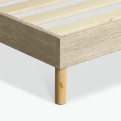 Sommier Essentiel Chêne Clair - 140 X 190 Cm -Doublures De Lit Soldes 2024 sommier essentiel chene clair 140 x 190 cm 4