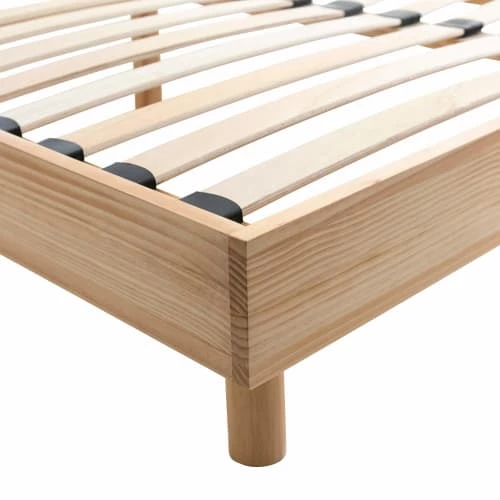 Sommier Kit En Bois Massif Naturel 160x200 2 Sommier Kit En Bois Massif Naturel 160x200 – Image 2