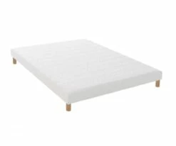 Sommier Tapissier Blanc 140x190
