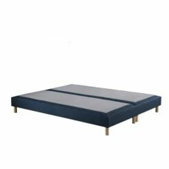Sommier Tapissier Bleu Marine 180x200