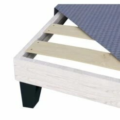 Sommier Tapissier En Kit Coutil Gris Ciment 90x190 -Doublures De Lit Soldes 2024 sommier tapissier en kit coutil gris ciment 90x190 5