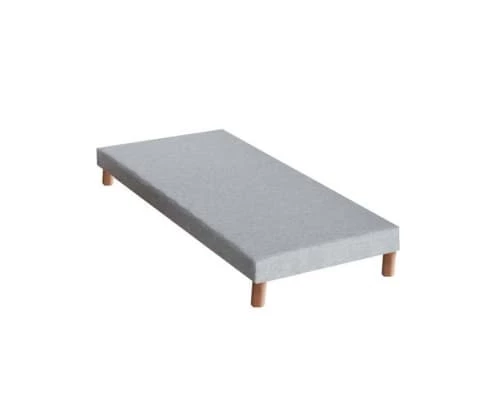 Sommier Tapissier Gris Chiné 80x200 1 Sommier Tapissier Gris Chiné 80x200