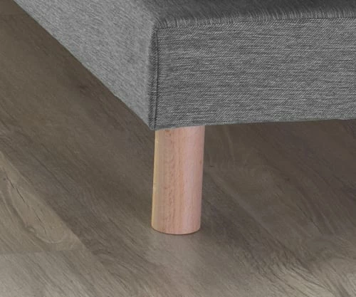 Sommier Tapissier Gris Chiné 80x200 2 Sommier Tapissier Gris Chiné 80x200 – Image 2