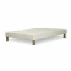Sommier Tapissier Lattes Actives Bois Massif Coton Bio 90x200