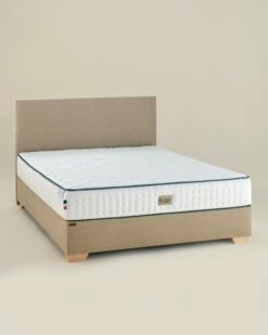 Sommier Tapissier Royal En Lin 160x200 -Doublures De Lit Soldes 2024 sommier tapissier royal en lin 160x200 3